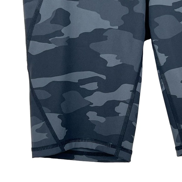 Sweaty BETTY POWER HIGH WAIST POCKET BIKER SHORTS BLACK TONAL CAMO SIZE 4-6 NWT - Picture 6 of 15